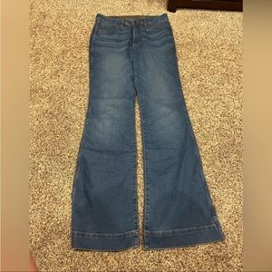 New barley worm wrangler jeans